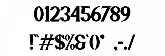 Sultan Font OTHER CHARS