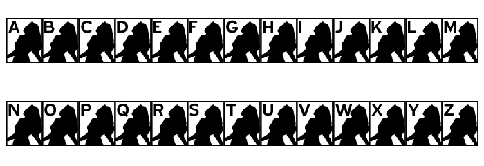 Sultry Lady JL Font LOWERCASE