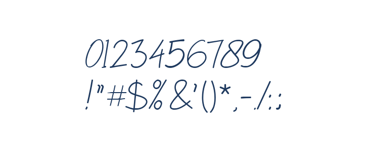 Sulung Regular Other Characters