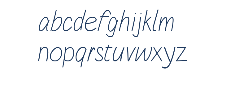 Sulung Regular Lowercase