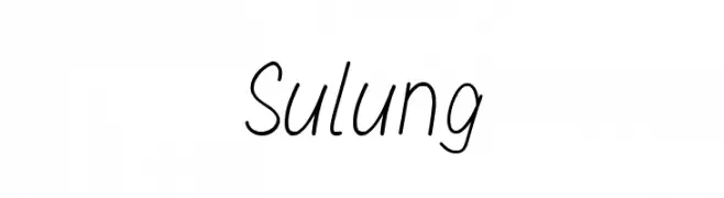 Sulung  Frei Schriftart Herunterladen