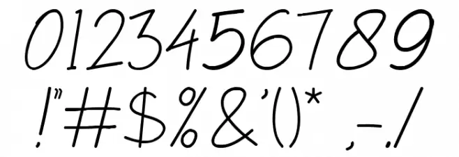 Sulung Font OTHER CHARS