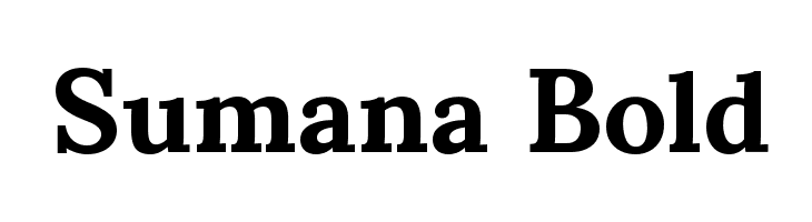 Sumana Bold Font