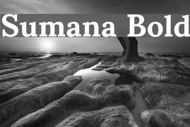 Sumana Bold Fonte examples