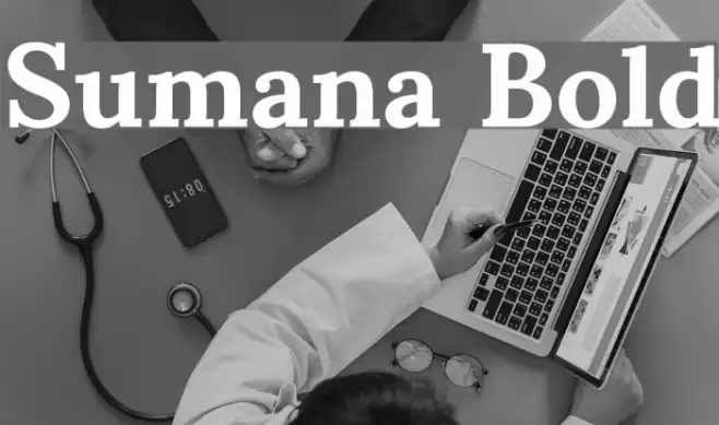 Sumana Bold Fonte examples
