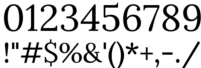 Sumana Font OTHER CHARS
