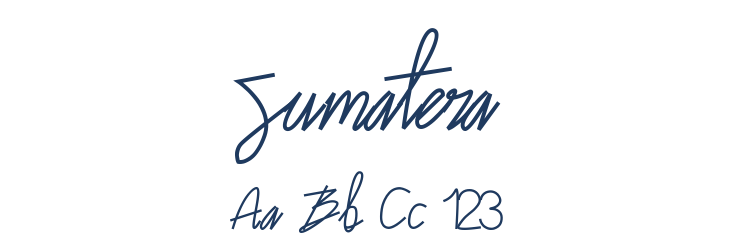 Sumatera Font Preview