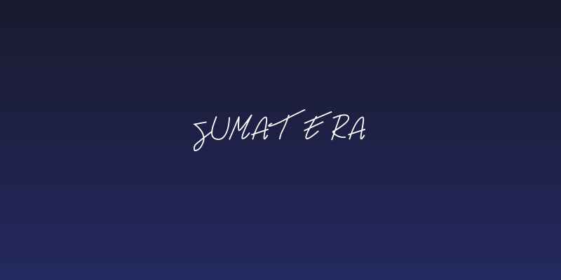 Sumatera Social Header