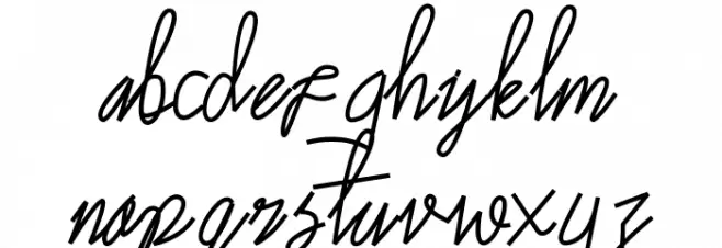 Sumatera 字体 小写