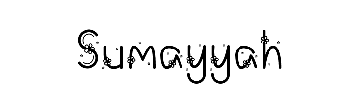 Sumayyah  font caratteri gratis