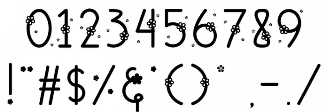 Sumayyah Font OTHER CHARS