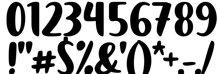 Sumber Jaya Font OTHER CHARS