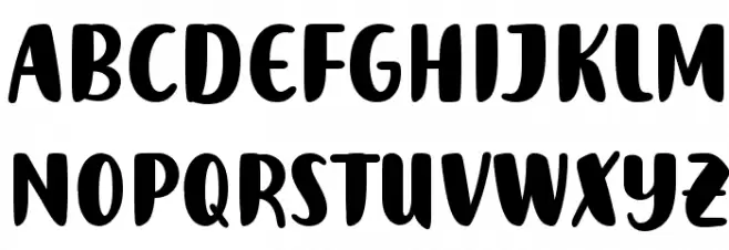 Sumber Jaya Schriftart Groß