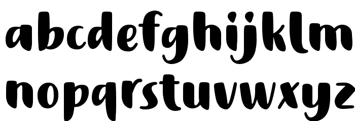 Sumber Jaya Font LOWERCASE