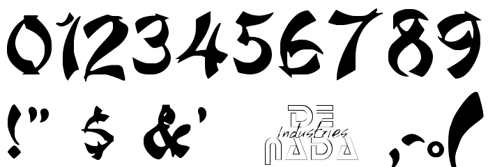 Sumdumgoi Regular Font OTHER CHARS