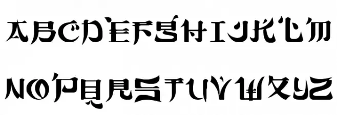 Sumdumgoi Regular フォント 大文字