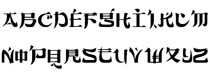 Sumdumgoi Regular Font LOWERCASE