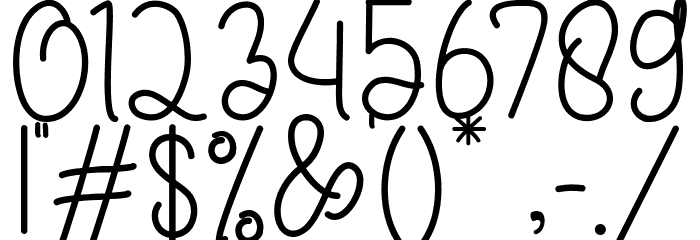 Sumiaty Font OTHER CHARS