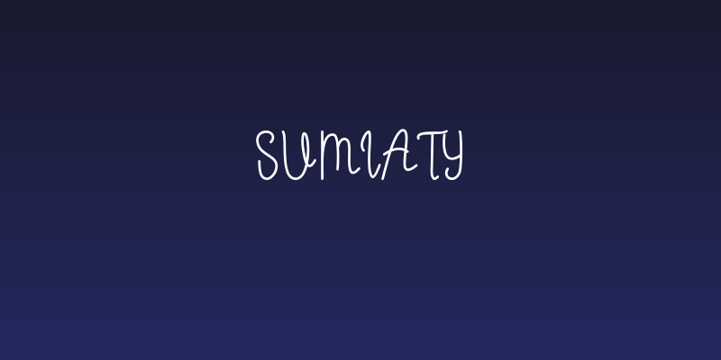 Sumiaty Social Header