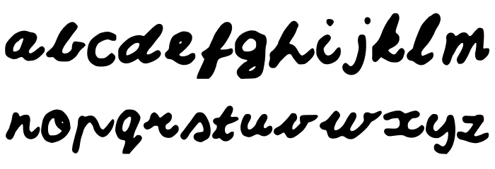 Sumirca_s_Handwriting Font LOWERCASE