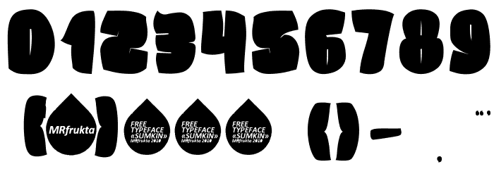 Sumkin freetype MRfrukta 2010 Font OTHER CHARS