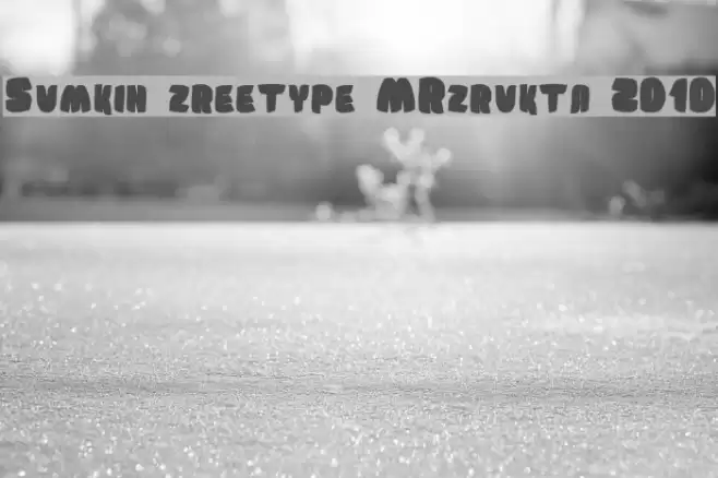 Sumkin freetype MRfrukta 2010 Polices examples