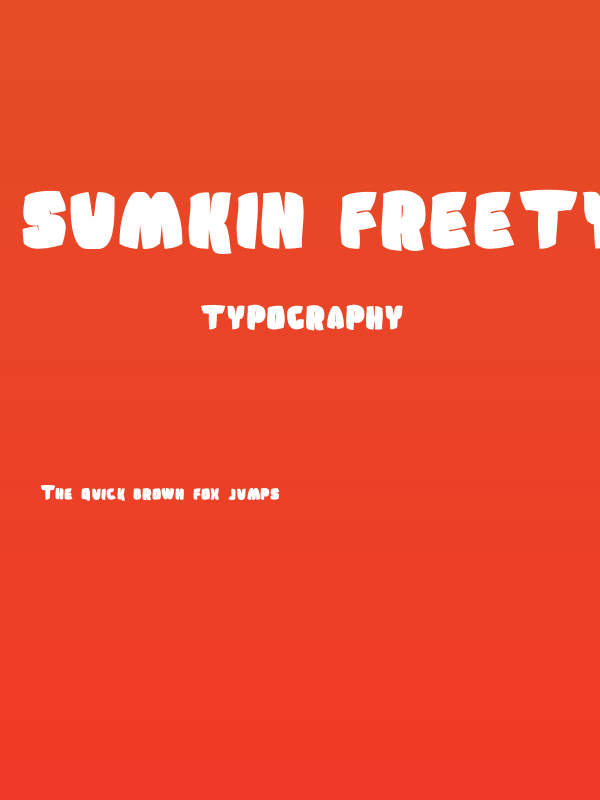 Sumkin freetype MRfrukta 2010 Poster