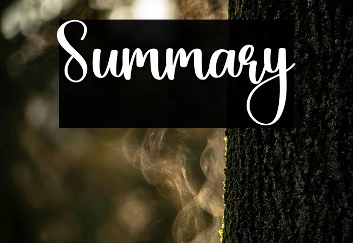 Summary Example 1