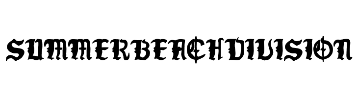 Summer Beach Division  नि: शुल्क फ़ॉन्ट्स डाउनलोड