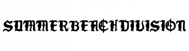 Summer Beach Division फ़ॉन्ट