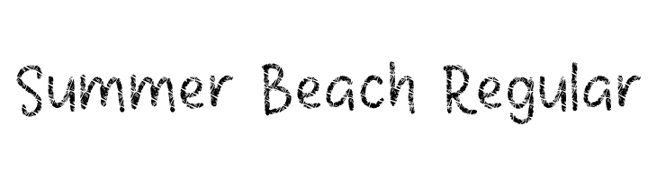 Summer Beach Regular  नि: शुल्क फ़ॉन्ट्स डाउनलोड