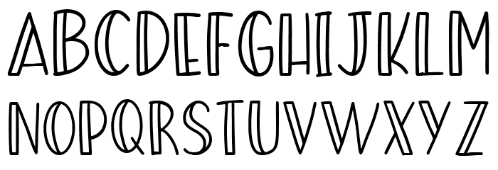 Summer Beach Regular Font LOWERCASE