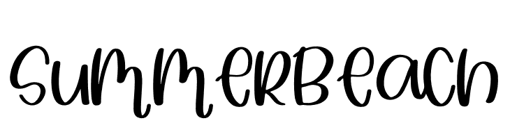 Summer Beach  Free Fonts Download