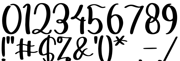 Summer Beach Font OTHER CHARS
