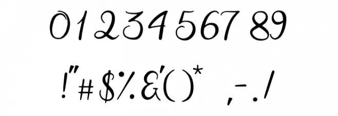 Summer Beach Font OTHER CHARS