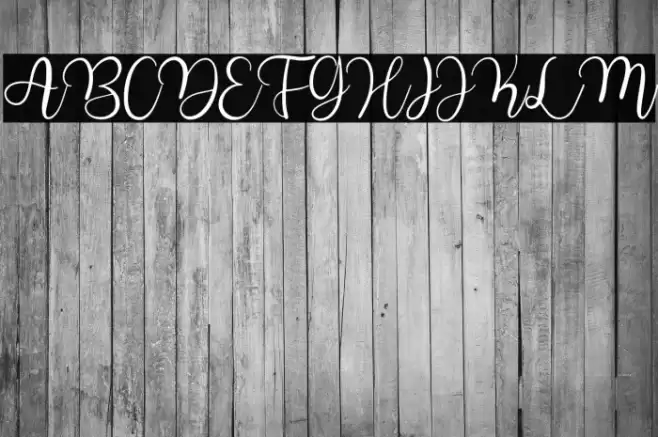 Summer Beach Font examples