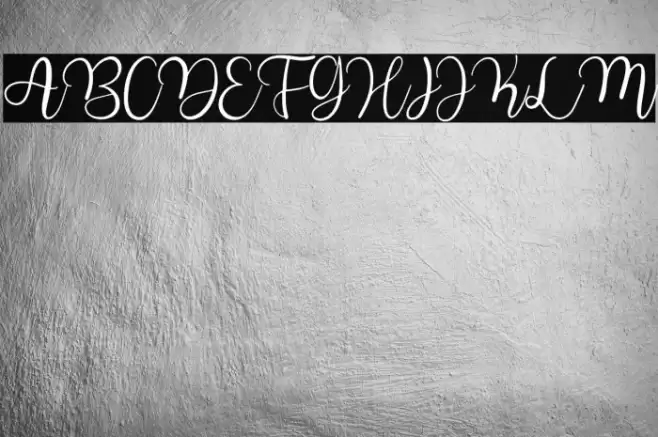 Summer Beach Font examples