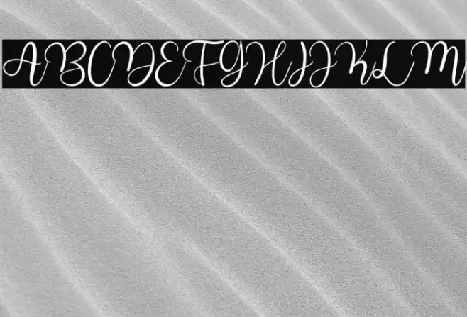 Summer Beach Font examples