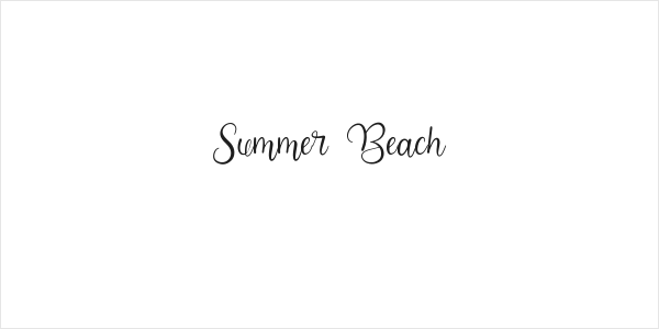 Summer Beach Logo