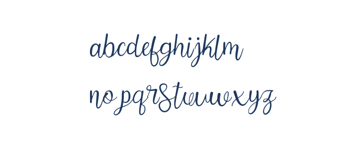 Summer Beach Lowercase