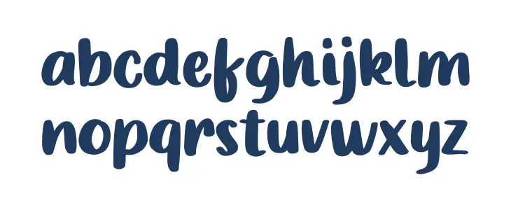 Summer Bike Caratteri MINUSCOLO