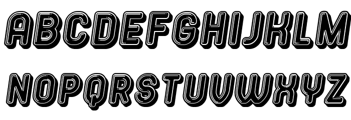 Summer Candy Italic Font LOWERCASE