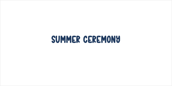 Summer Ceremony Logo