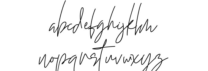 Summer Cherry Font LOWERCASE