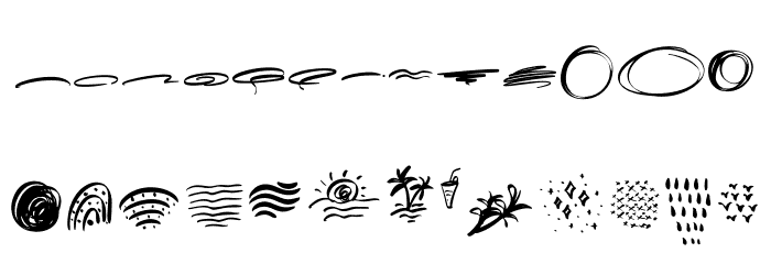 Summer Coast Extra Font LOWERCASE