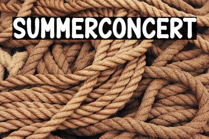 Summer Concert Example 3