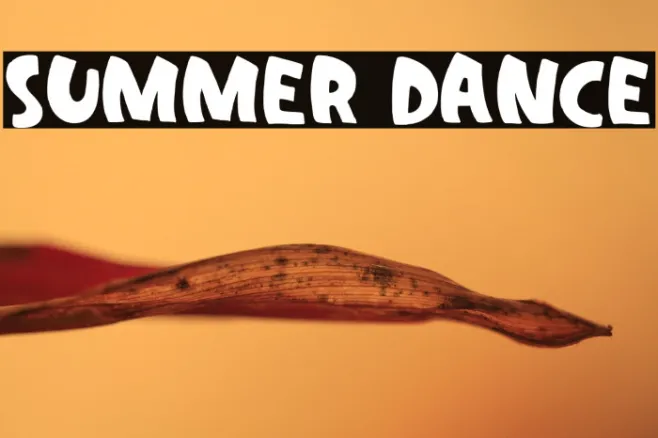 Summer Dance Example 1
