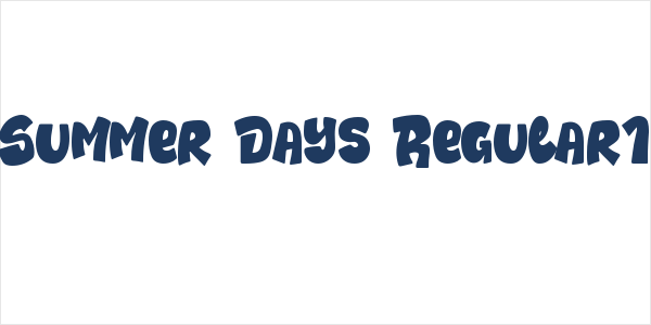Summer Days Regular1 Logo