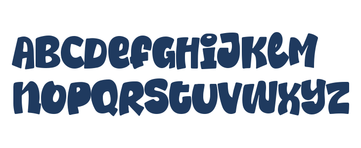 Summer Days Regular1 Lowercase