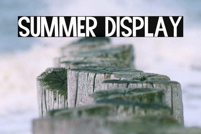 Summer Display Example 2